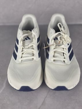 Adidas Men's White & Navy Running Shoes